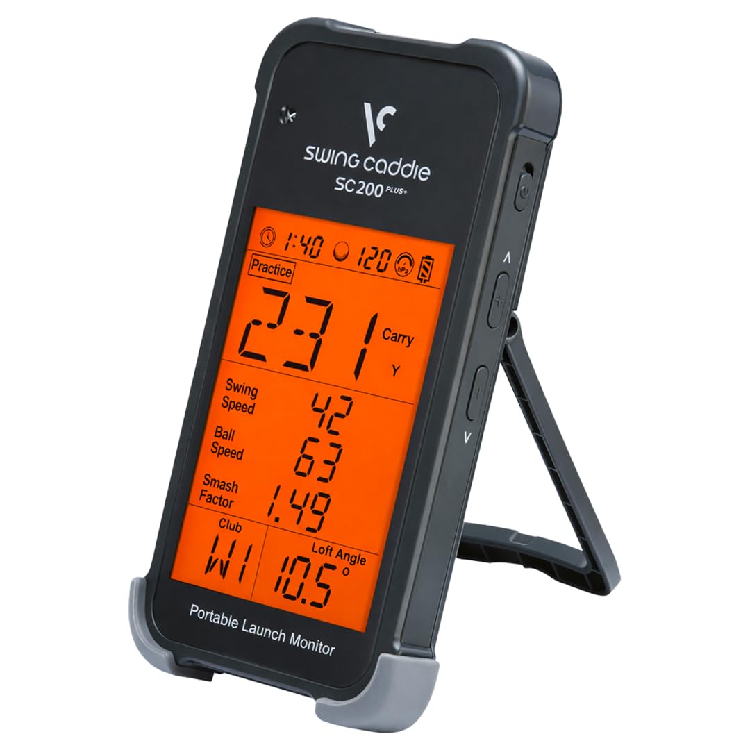 Amazon | [Voice Caddie] SC200PLUS+ 小型 弾道測定器 ゴルフ